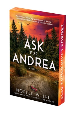 Paperback book titled "Ask for Andrea: Deluxe Stenciled Edges" by Kensington Publishing Corporation featuring decorative stenciled page edges.