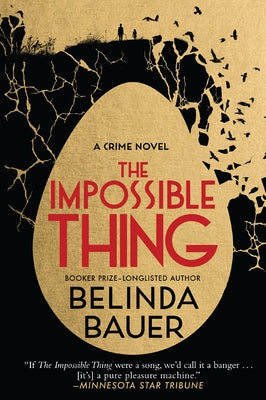 Paperback of The Impossible Thing by Atlantic Crime featuring the book cover with dark and mysterious artwork.
