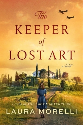 Paperback of The Keeper of Lost Art by William Morrow & Company, showing the book cover with artwork and title text.
