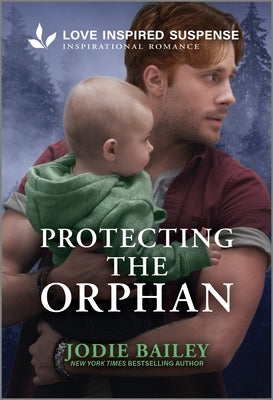 Mass market paperbound of "Protecting the Orphan" by Love Inspired Suspense, showing the book cover with a protective design.