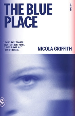 Paperback of "The Blue Place" novel by Aud Torvingen, published by Picador USA, featuring a blue cover with artistic design.