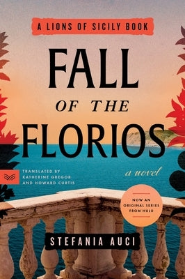 Paperback copy of "Fall of the Florios" novel by Harpervia, showing the front cover with title and author details.