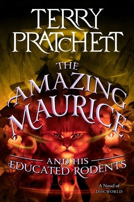 Paperback of "The Amazing Maurice and His Educated Rodents" by HarperCollins, featuring the book cover with colorful illustration.