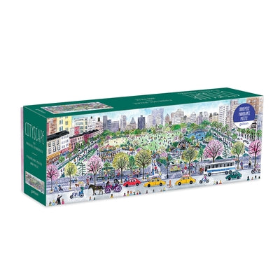 Michael Storrings Cityscape 1000 Piece Panoramic Puzzle Other Galison