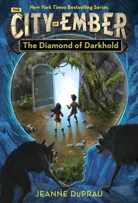 Paperback of The Diamond of Darkhold by Yearling Books, showing the front cover with title and colorful artwork.