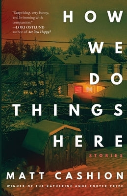 Paperback of "How We Do Things Here" by Cornerstone Press, featuring the book's cover with title and author details.