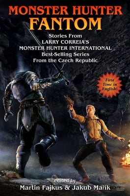 Paperback of Monster Hunter Fantom by Baen featuring a dark fantasy cover illustration and bold title text.