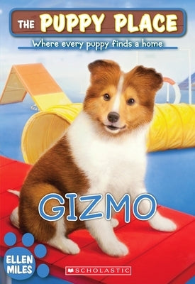 Paperback of Gizmo, the puppy from The Puppy Place #33 by Scholastic Paperbacks, featuring a cute puppy on the cover.