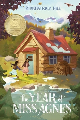 Paperback copy of The Year of Miss Agnes by Margaret K. McElderry Books, showing the book cover with title and author name.