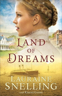 Paperback book titled "Land of Dreams" by Bethany House Publishers, with a colorful cover featuring dreamy landscape artwork.