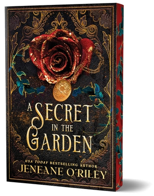 Paperback edition of A Secret in the Garden by Bloom Books, featuring a colorful cover with garden and floral illustrations.