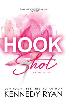 Paperback copy of "Hook Shot" by Bloom Books, featuring the book cover with vibrant artwork and title text.
