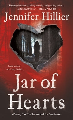 Mass market paperbound copy of "Jar of Hearts" novel by Minotaur Books, showing the book cover with title and artwork.