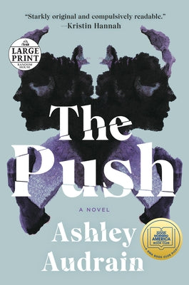 Paperback of "The Push" novel by Random House Large Print Publishing, showing the front cover with title and author.