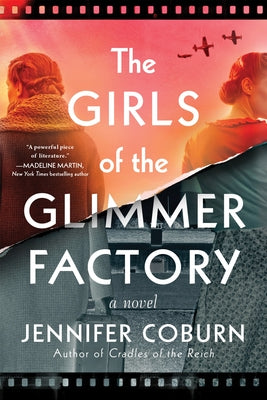 Paperback of The Girls of the Glimmer Factory by Sourcebooks Landmark, featuring cover art with colorful illustrations.