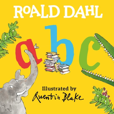 Colorful Roald Dahl ABC board book for children by Viking Books for Young Readers, featuring alphabet illustrations for early learning.