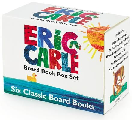 Eric Carle Six Classic Board Books Box Set Paperback HarperCollins