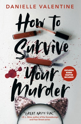 Paperback of "How to Survive Your Murder" by Razorbill featuring a book cover with dark and mysterious artwork.