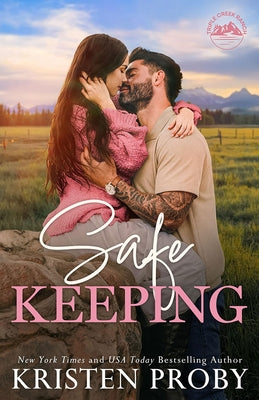 Montlake Safe Keeping paperback book with cover art featuring a serene landscape scene.