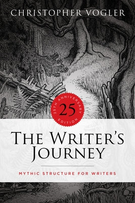 Paperback of The Writer's Journey 25th Anniversary Edition by Michael Wiese Productions, featuring the book cover with title and author.