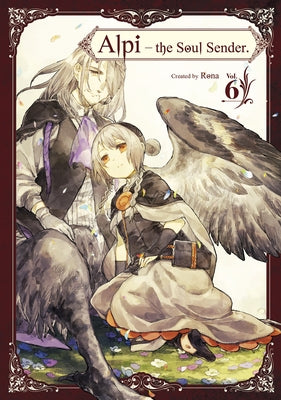 Paperback of Alpi the Soul Sender Vol. 6 by Titan Manga, featuring cover art with colorful character illustrations.