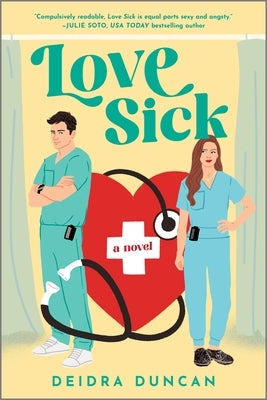 Paperback of Love Sick by Canary Street Press, showing the book's front cover with title and author details.