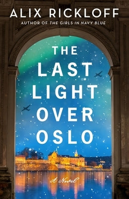 Paperback of The Last Light Over Oslo by William Morrow & Company, showing the book cover with cityscape illustration.