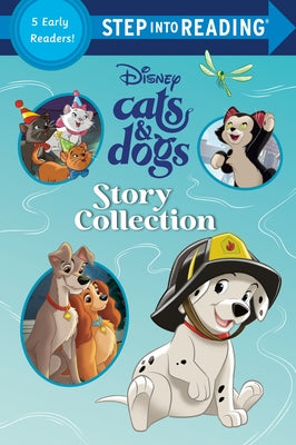 Disney Cats and Dogs Story Collection paperback by Random House Disney featuring colorful illustrations of beloved feline and canine characters.
