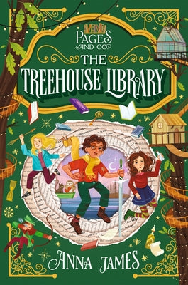 Paperback of Pages & Co.: The Treehouse Library by Penguin Young Readers Group, showing the book cover with colorful illustrations.