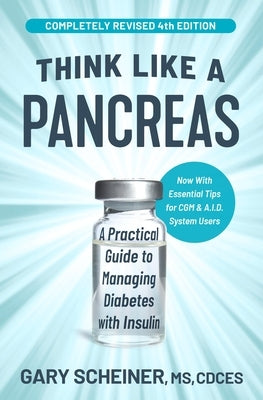 Paperback of Think Like a Pancreas by Balance, featuring a clean cover design on a desk with a pen and notepad.