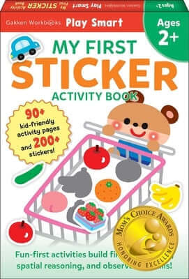 Play Smart My First Sticker Book: For Ages 2+ Paperback Gakken