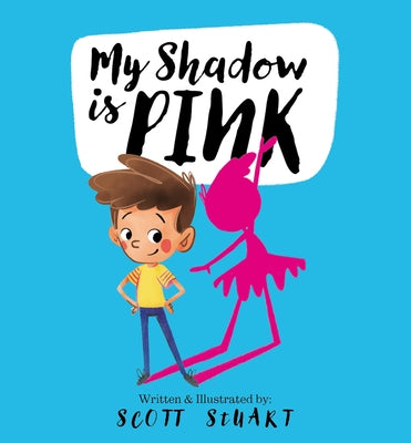 Paperback of "My Shadow Is Pink" by Larrikin House, showing the book cover with vibrant pink and colorful illustrations.