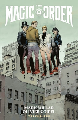 Dark Horse Books paperback of The Magic Order Volume 1 featuring colorful comic book cover art and artwork on the front.