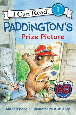 Paperback of Paddington's Prize Picture by HarperCollins, featuring a colorful cover with Paddington Bear and prize-winning illustrations.