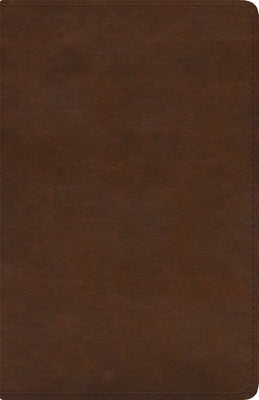 Crossway ESV Spanish/English Parallel Bible in brown trutone, open to pages showing bilingual text of La Santa Biblia Rvr 1960 and ES.