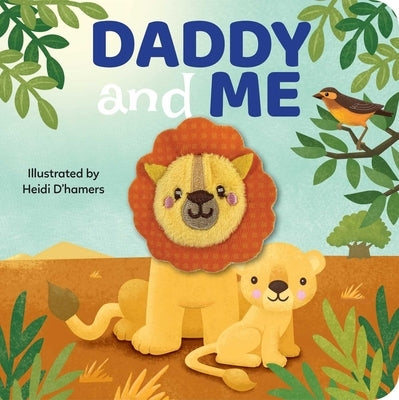 Daddy & Me finger puppet board book by Lake Press featuring colorful finger puppets and engaging pages for young children.
