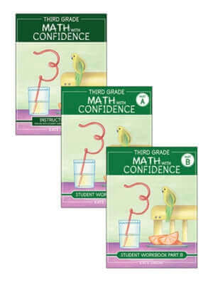 Third Grade Math with Confidence Complete Bundle Paperback Well-Trained Mind Press
