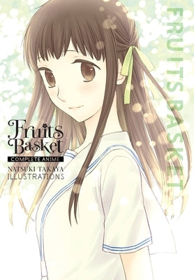 Paperback of Fruits Basket: Complete Anime Natsuki Takaya Illustrations featuring colorful cover art and detailed manga artwork.