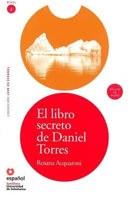 Paperback of The Secret Book of Daniel Torres by Santillana USA, featuring colorful cover art and a CD inside.