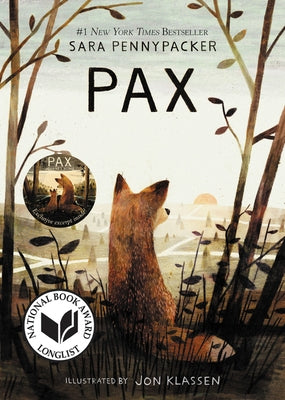 HarperCollins Pax paperback book cover featuring a serene landscape illustration and the title prominently displayed.