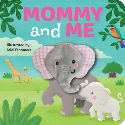 Lake Press Mommy & Me Finger Puppet Board Book featuring colorful illustrations and soft finger puppets for young children.