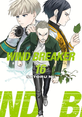 Paperback Wind Breaker 16 manga book by Kodansha Comics featuring colorful cover art and dynamic character illustration.