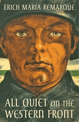 Paperback edition of All Quiet on the Western Front by Knopf Doubleday Publishing Group, showing the book cover with military imagery.