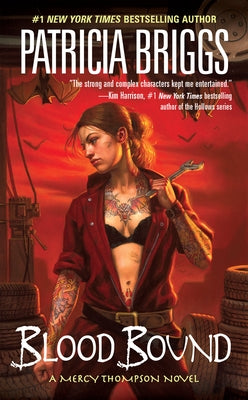 Blood Bound mass market paperback book by Ace Books with dark cover art featuring a mysterious figure and a blood-red background.