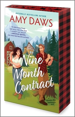 Paperback of Nine Month Contract by Canary Street Press, showing the cover with title and author details.