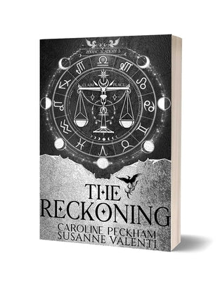 Paperback of Zodiac Academy 3: The Reckoning by King's Hollow, featuring the book cover with mystical zodiac illustrations.