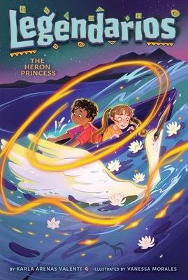 Paperback of "The Heron Princess" by Aladdin Paperbacks with a colorful illustrated cover featuring a heron and a princess.
