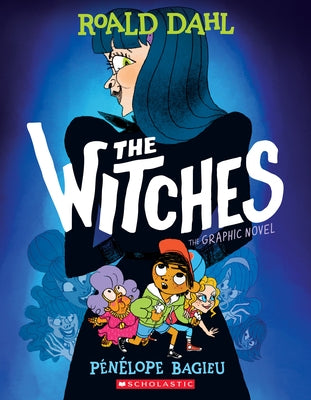 Paperback graphic novel of The Witches by Graphix, featuring colorful illustrated cover art from the spooky story.