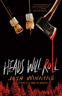Paperback of "Heads Will Roll" by Penguin Publishing Group, featuring the book cover with bold title and artwork.