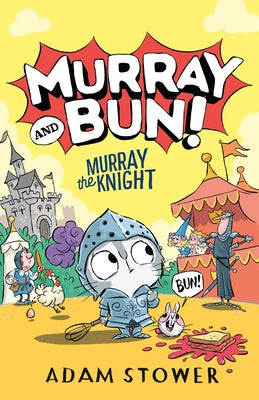 Paperback book titled "Murray the Knight" by Random House Books for Young Readers, featuring an illustrated cover with a knight character.